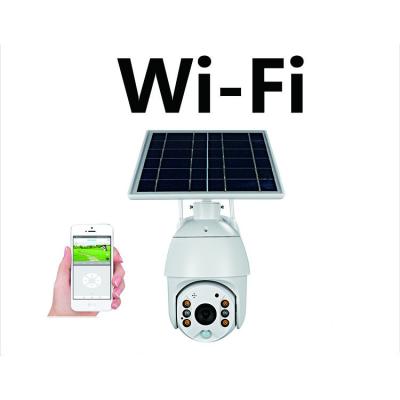 China Newcomer HD camea security 1080P camera camera built-in WIFI solar battery powered outdoor wireless siren surveillance for sale