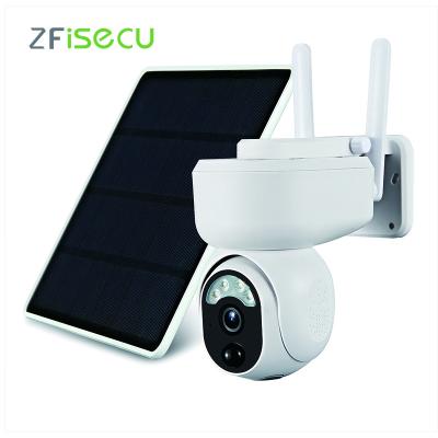 China Smart Solar NIGHT VISION 4G PTZ Camera with PIR AI Motion Detection for Garden Surveillance for sale