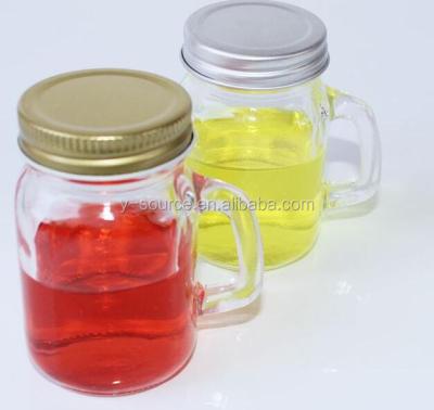 China 480ml Cheap Empty Stocked 16oz Glass Mason Drinking Jars With Lids for sale