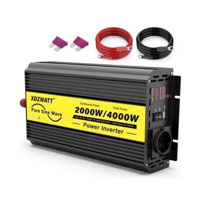 China Hot 1kw 1.5kw 2kw 3kw 3000w Power Inverters RV Pure Sine Wave Inverter TMh for sale