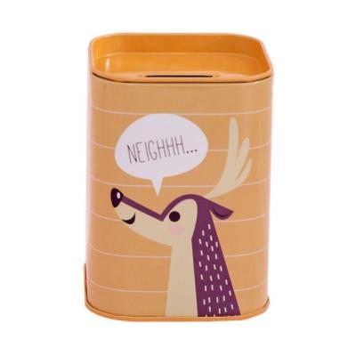 China Eco-Friendl Cute Animal Cartoon Rabit Tea Tin Canisters Hot Sale Modern Hot Sale for sale