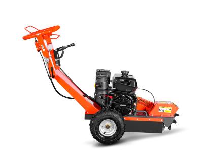 China Flexible K-maxpower 15 HP Gasoline Engine Power Four Stroke Forestry Wood Tree Stump Cutter Stump Grinder Machine for sale