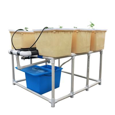 China 2021 Best Price Dutch Hydroponics Easy Installed Growing Greenhouse Place Barrel System Dutch Bucket For Vegetables Grow for sale