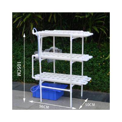 China Healthy Hot Sale Nft PVC Channel Hydroponic Growing Systems For Vegetable for sale