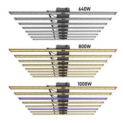 China Seed Starting Plant Lighting 640w 800w 1000w 1200w Indoor Full Spectrum Led UV Grow Light Seedling Kits Bar for sale