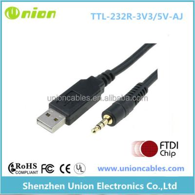 China Projectors cable TTL-232R-3V3-AJ USB TTL 232 to 3.5mm jack audio output for sale