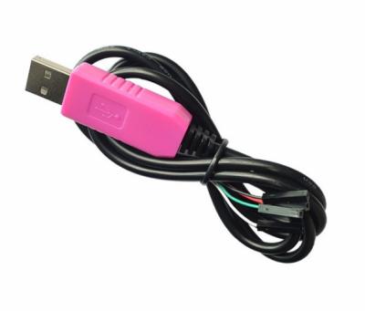 China COMPUTER 1M CP2102 USB to UART TTL Cable Module 4 Pin 4P Adapter Serial Download Cable for sale