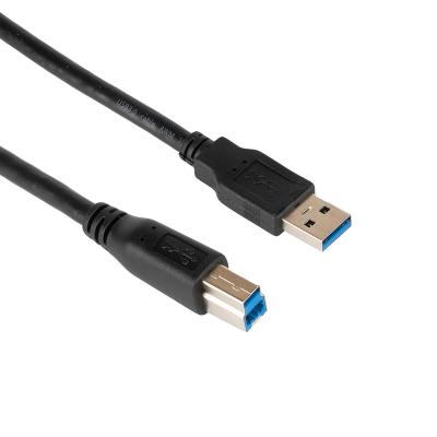 China Printers / Scanners USB 3.0 SuperSpeed ​​Type A Male To B Male Cable For Printers / Scanners Black for sale