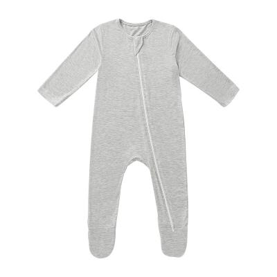 China High Quality Bamboo Infant Newborn Infant Casual Bamboo Long Sleeve Baby Romper Jumpsuit Romper for sale