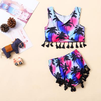 China 2020 Summer Fashion Beach Wear Girls Small Swimsuit Breathable Cute Bikini for sale