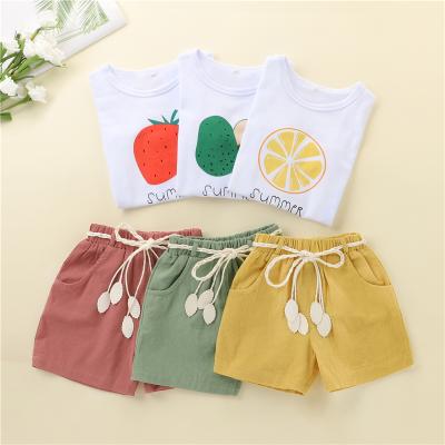 China Breathable High Quality 1-4T Kids Clothing Outfits Baby Set Clothes Fashionable Clothing T-shirts for sale