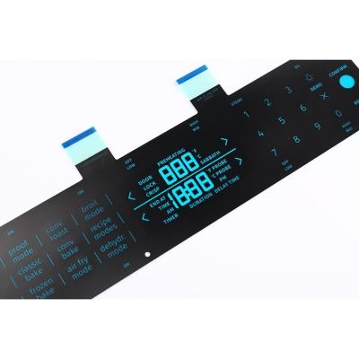 China China Manufacturer Direct Sale Life Long Expectation Lifespan 1 Million Times PVC Rubber Membrane Switch for sale