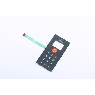 China New Design High Quality Key Life Long Life Over 1million Times Membrane Switch Customized Size for sale