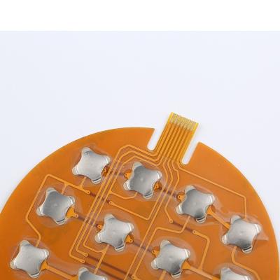 China Waterproof Top Quality Metal Dome Switch / Membrane Switch With FPC for sale