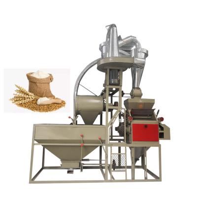 China Mini wheat flour mill plant 5tpd wheat flour milling machine farm factory zu verkaufen