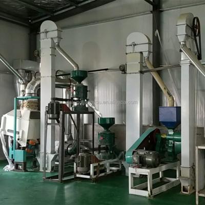 中国 millet mill machine complete millet processing equipment 販売のため