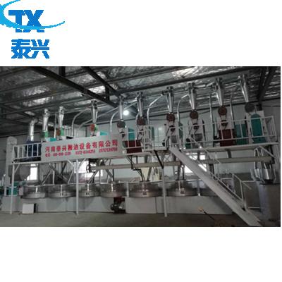 China maize meal production process stone type flour mill milling machine zu verkaufen