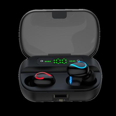 China Perfect Sound Q61 TWS BT5.0 Earphone In-Ear Portable Wireless Earphone With Charging Case 2600mah for sale