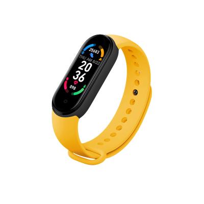 China Touch Screen M6 Smart Watches Wristband Fitness Tracker Heart Rate Blood Pressure Top Sell Wristwatch Sport M6 Band for sale