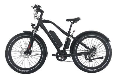 China De vette Elektrische Band staat Bergfiets 26inch 48V 500W met Hydraulische rem bij Te koop