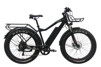 China ebike eu warehouse 500W 7 speed fat ebike 48v 10ah full suspension fat tire electric mountain bike for sale