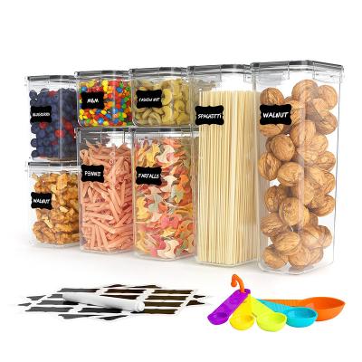 China Different Size Fridge Transparent Organizer Kitchen Container Food Freshness Preservation Plastic Storage Box for sale