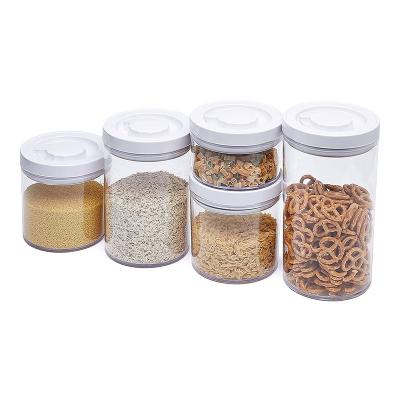 China Freshness Preservation Amazon New Design Best Selling High Quality Food Airtight Transparent Storage Container With Lid for sale