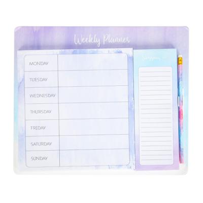 China New Design Custom Notebook Diary Book Weekly Planners and Notebooks with Pen for sale