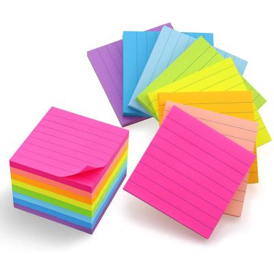 China Self Adhesive Reusable Sticky Note Sticky Note Pad with Custom Divider Sticky Notes for sale