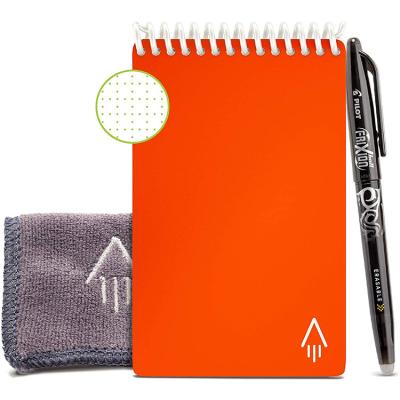 China Promotion Color Customizable Size Reusable Erasable Notebook Business Office Supplies for sale