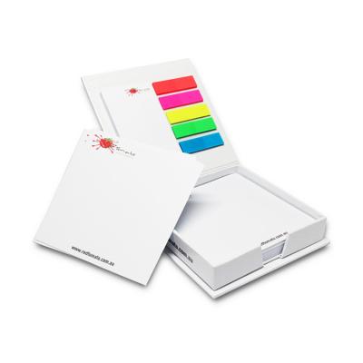 China Custom Rainbow Printing Notepads Sticky Notes Can Be Attached for sale