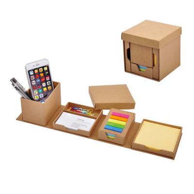 China Custom Note Pads Paper Stationery Note Box for sale