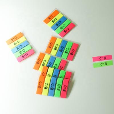 China Transparent Clear Mini PET Film Sticky Notes for sale