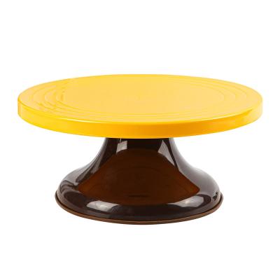 China Multiple Size Sustainable Kitchen Movable DIY Making Tools Stand Rotating Decorating Cake Cookie Turntable for sale