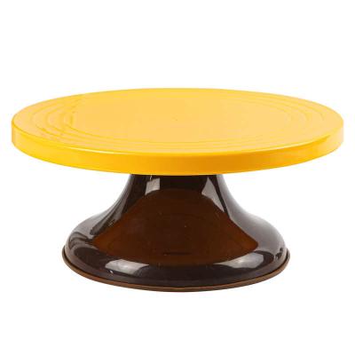 China Sustainable Cake Turntable Baking Home Kitchen Rotating Cake Stand Turntable Cake Decorating Turntable for sale