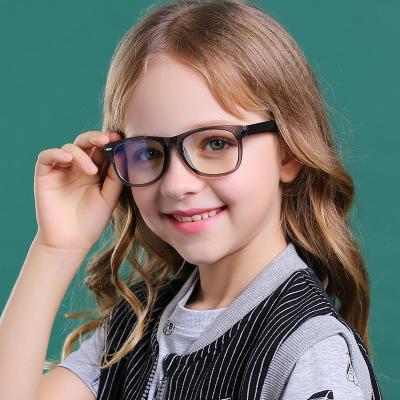 China For Reading Blue Light Blocking Students Anti Ray Filter Glasses Blue Glass Computer Video Game Glasses Girls Boys Kids Glasses for sale