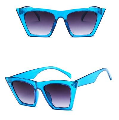 China Best Selling Retro Fashion Sun Glasses Cat Eye Glass Sunglasses Women SP5154 In Stock for sale