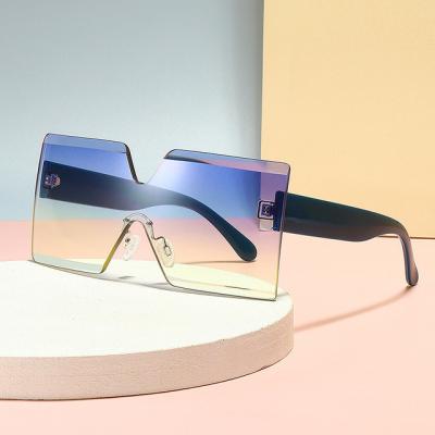 China New Arrivals Fashion Sun Glasses Sun Glasses Oversized Square Rectanglar Sun Glasses Square Vintage for sale