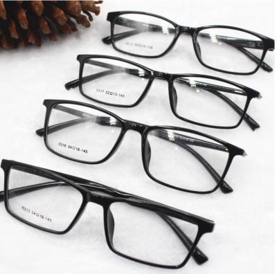 China Cheap Common Mixed Optical Frames TR90 Optical Frame Order Glasses Frame Black In Stock for sale