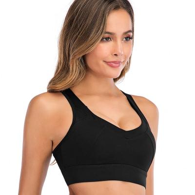 China Sports Bra OEM Women Yoga Tops Wear Set Breathable Hot Selling High Intensity Cross Plus Size Small Backless Support Breast Made in China for sale