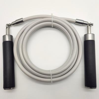 China 2022 Steel Sweat Fast and Efficient Gravity Fat Change Fat Loop PU Grip Jump Rope Burning Adhesive Jump Rope Machine for sale