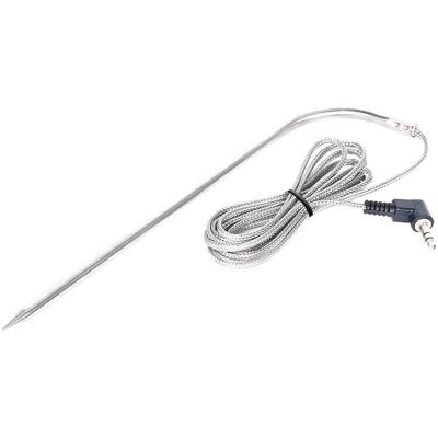 China Easily Cleaned Stainless Steel Meat Probe Pt1000 Temperature Sensor For Barbecue Oven for sale