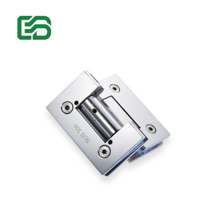 China Factory Price Modern Stainless Steel Buff Hydraulic Shower Door Hinge Sliding Frameless for sale