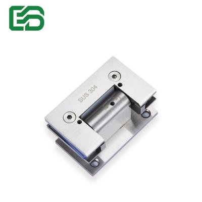 China Easy Installation Factory Direct Sales Shower Concealed Stainless Steel Frameless Hydraulic Door Hinge for sale