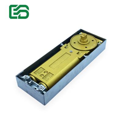 China Hot Sale Modern Hydraulic Glass Door Closer Gear Adjustable Concealed Floor Spring for sale