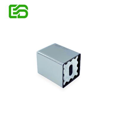 China Modern Hot Fashion Bathroom Hotel 0 Degree Square Tube Polish Glass To Glass Connector for sale