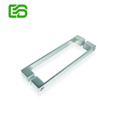 China Easy To Install And Durable All Kind Of Polish Style Stainless Steel Shower Sliding Glass Door Handles for sale