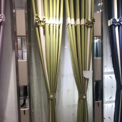 China Solid Color Insulated Modern Curtains for Homes and Hotels for sale