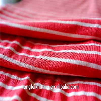 China 2019 wholesale modal&cotton color-stripes plain knitted fabric for bedding sofa for sale