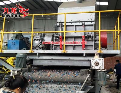 China Recycled Industry PVC Pipe PET Bottle Recycle Machine Plastic Shredder for sale